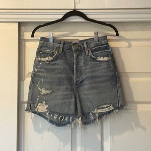 Agolde Parker Vintage Cut Off Shorts